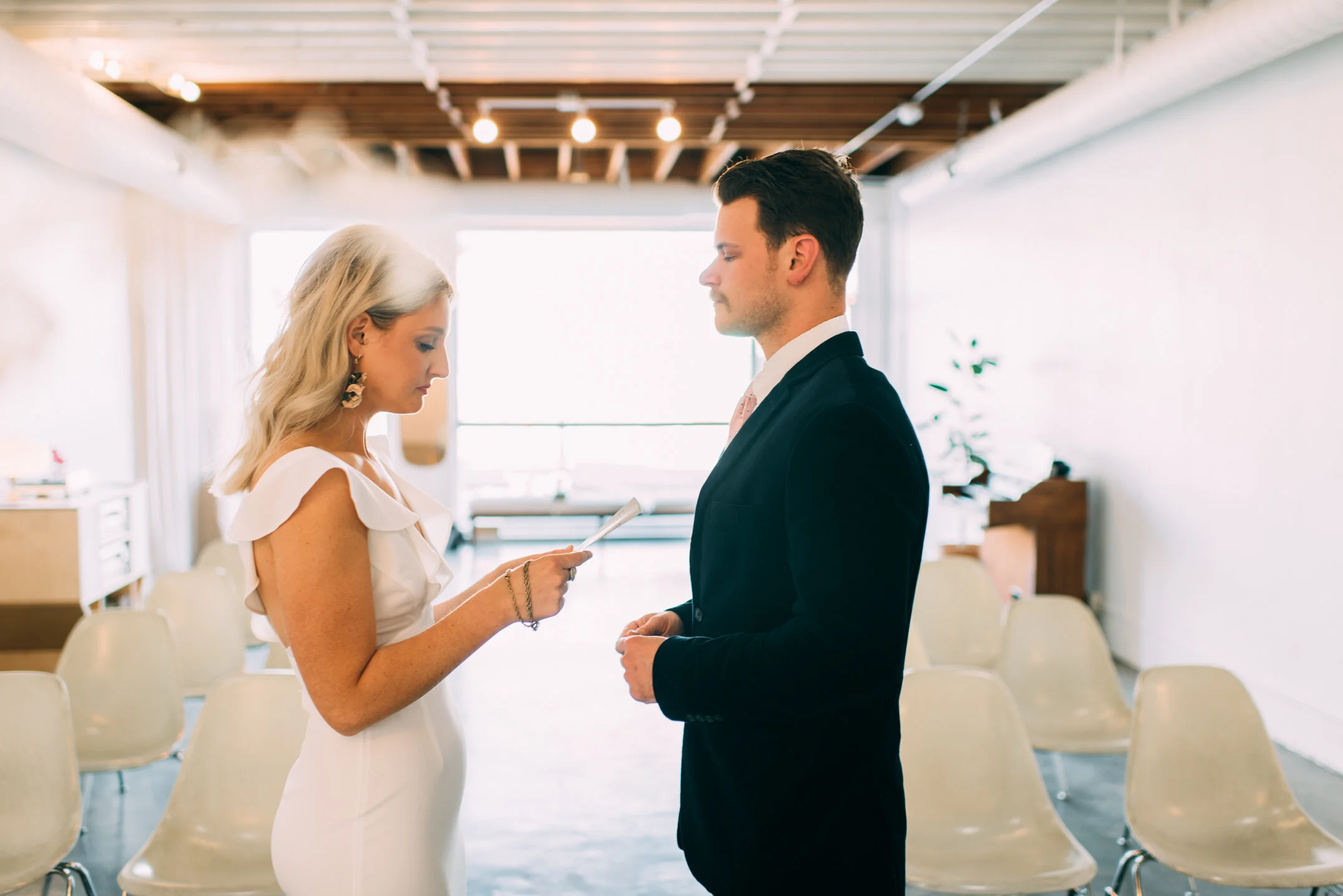HUNTER AND CHRISEA / sure thing chapel ceremony