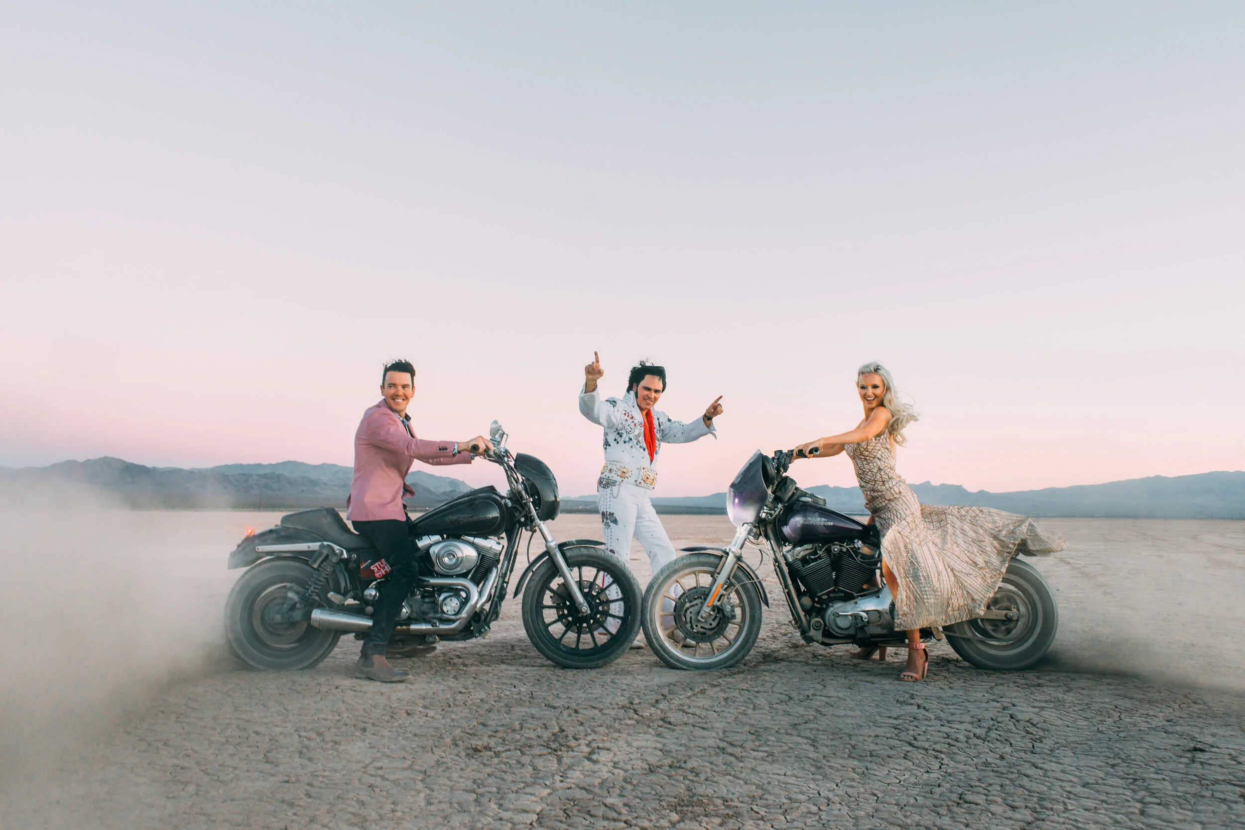 LUCAS AND KATIE / Elvis Dry Lake Bed Ceremony