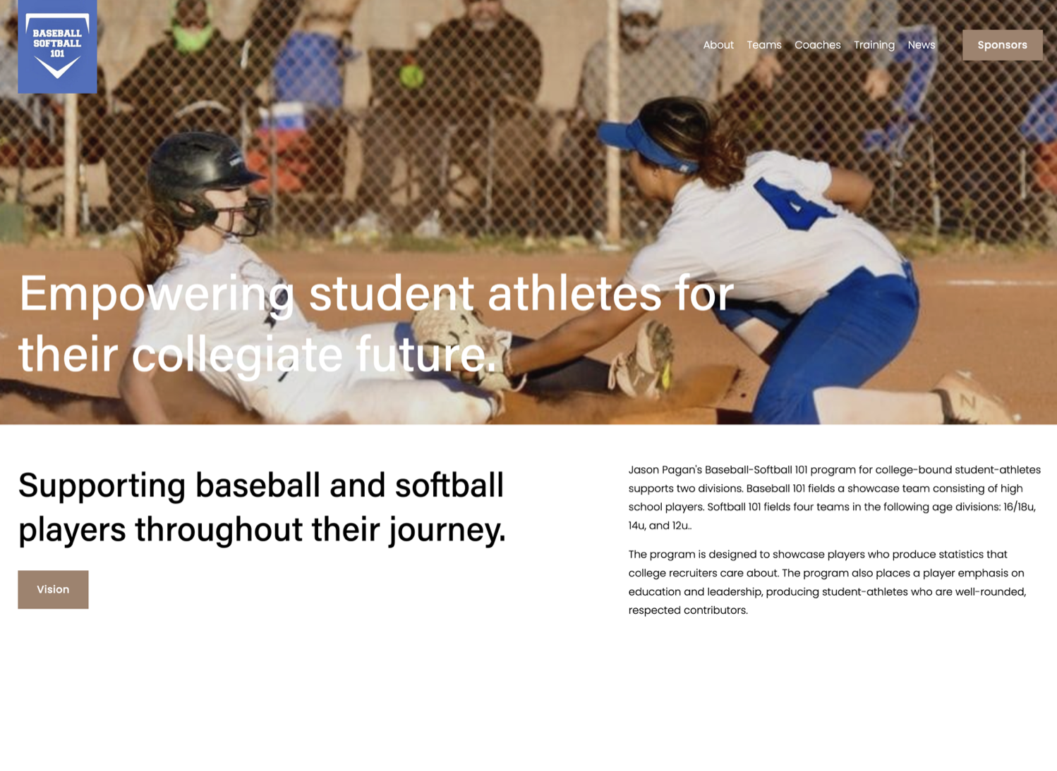 Baseball - Softball 101