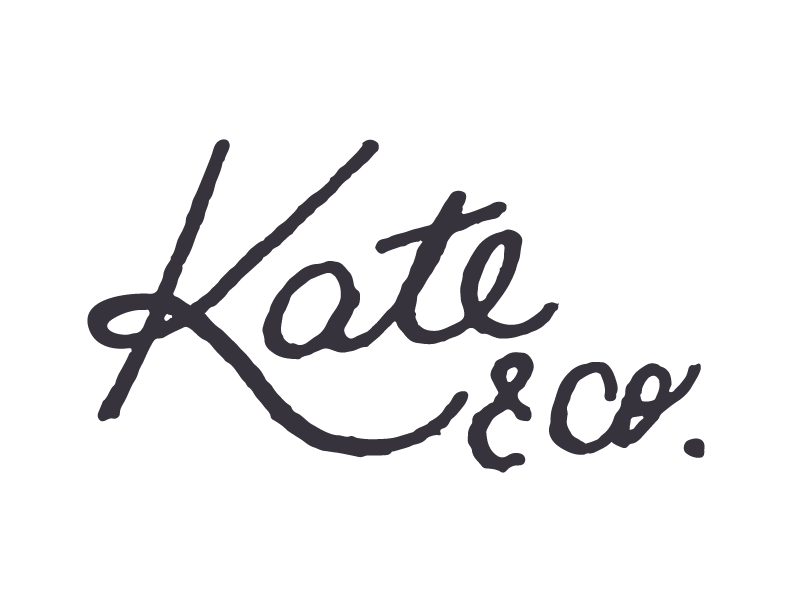 WEDDINGS & PORTRAITS BY kate&co.