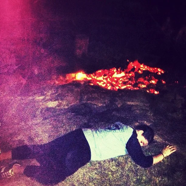 #deaddenah at the bonfire , 2012 Camp Morasha, Pennsylvania