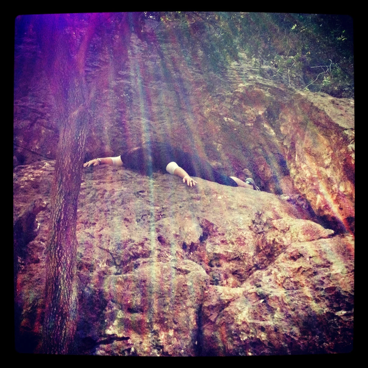   #deaddenah on a hike , 2012  Beit Shemesh, Israel 