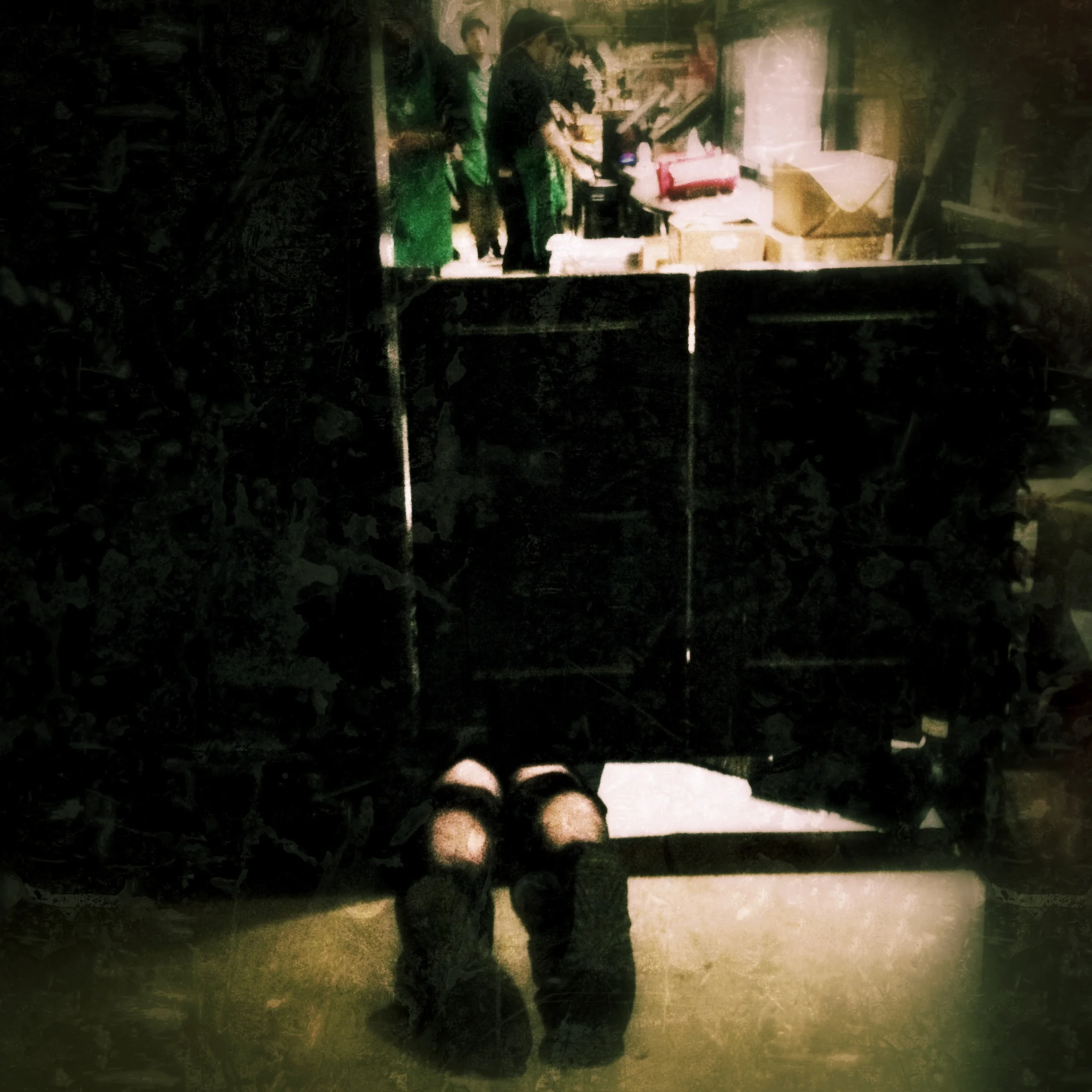   #deaddenah on a coffee break , 2013  Starbucks Union Square, New York City 