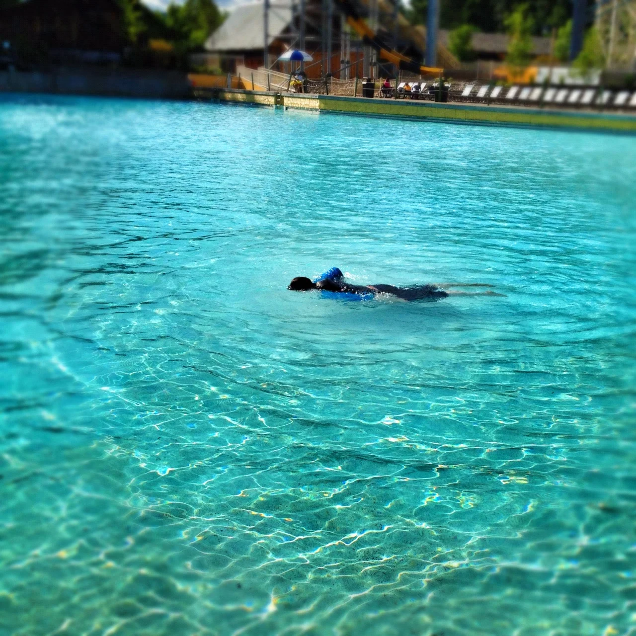   #deaddenah in the wave pool , 2012  Six Flags, New Jersey 
