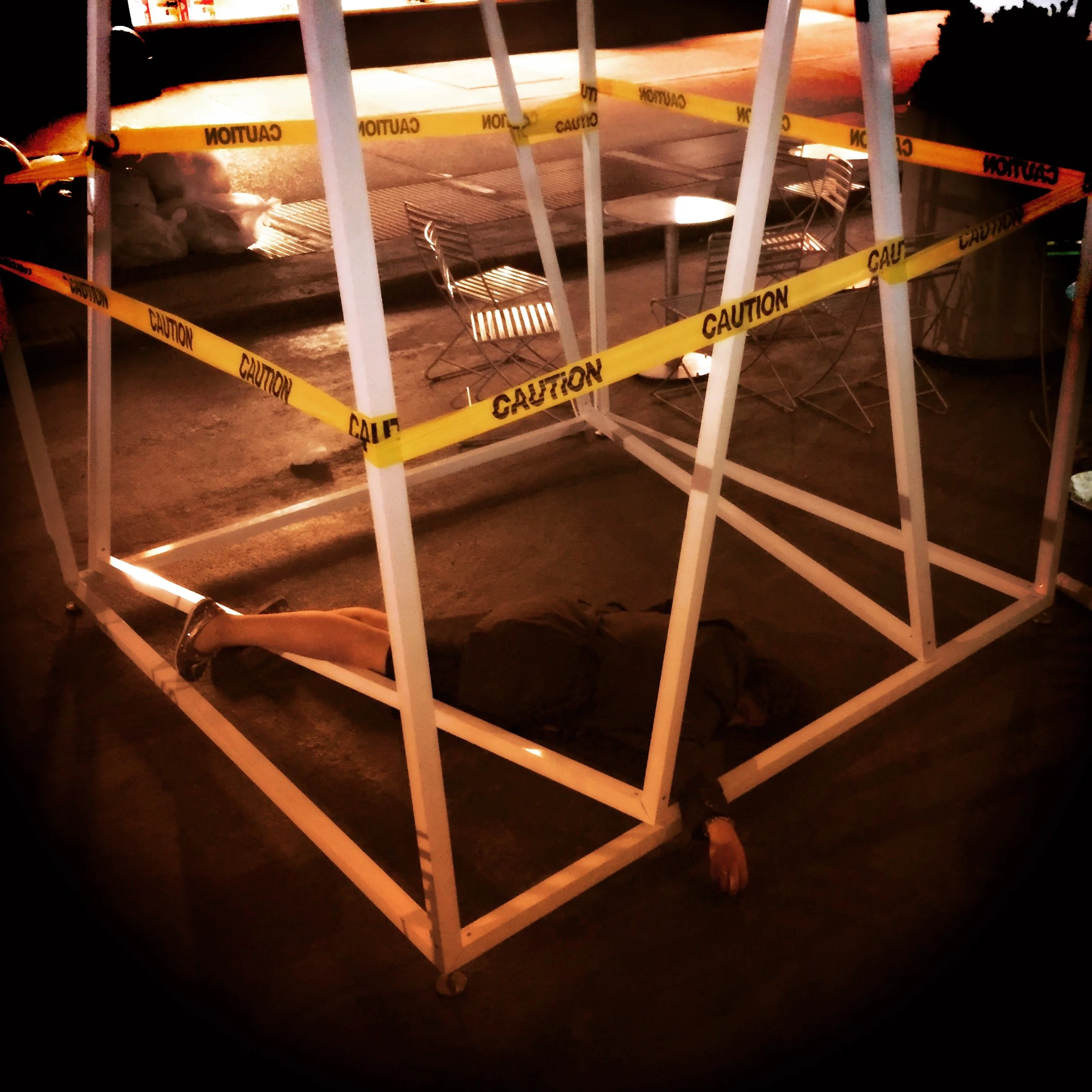   Cubist #deaddenah , 2015  Times Square, New York City 
