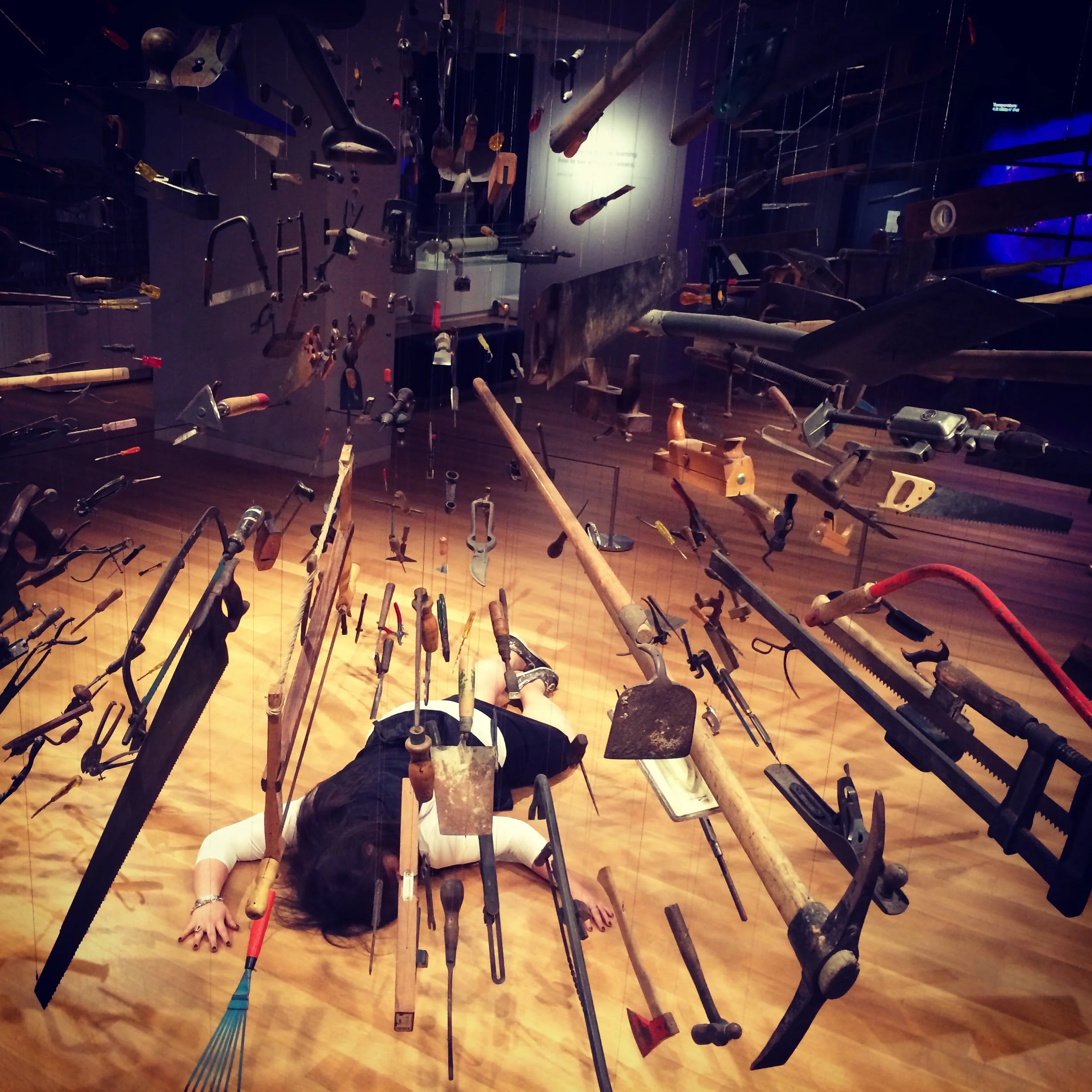   Death by a Thousand Tools #deaddenah , 2015  Cooper Hewitt, New York City 