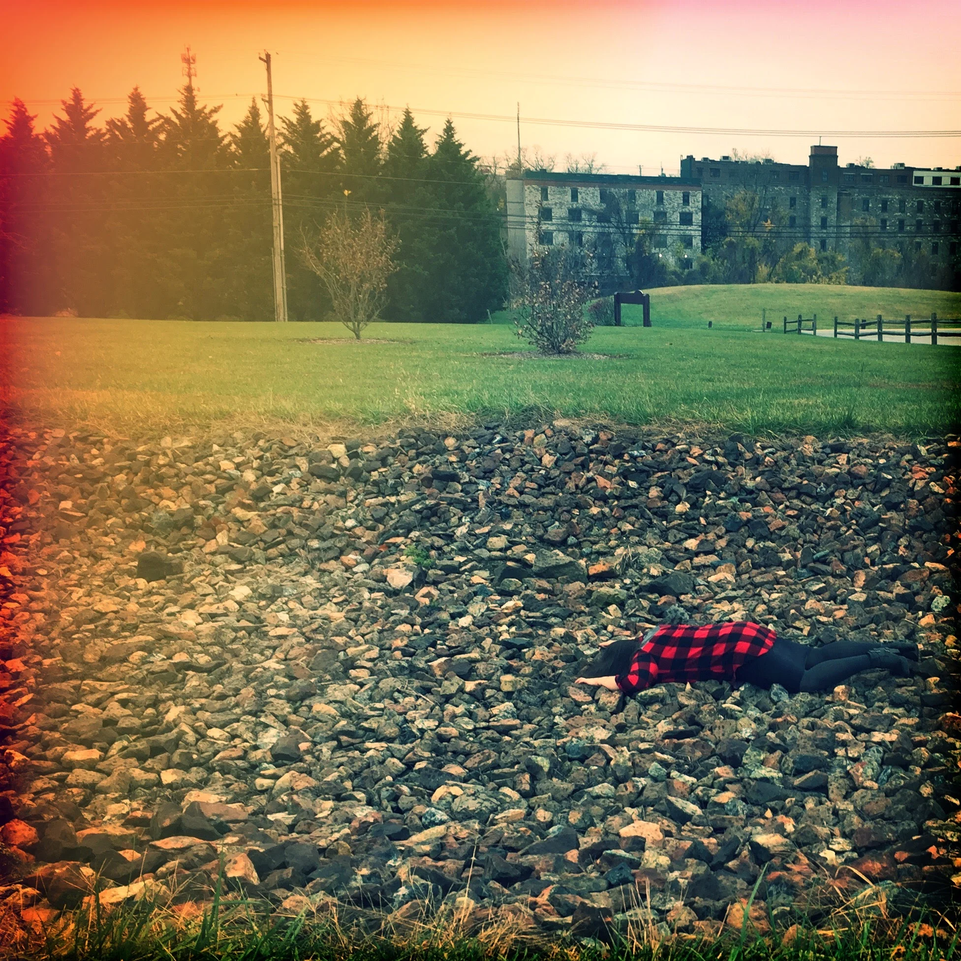    Hiking with # deaddenah , 2015  Newark Reservoir, Delaware 