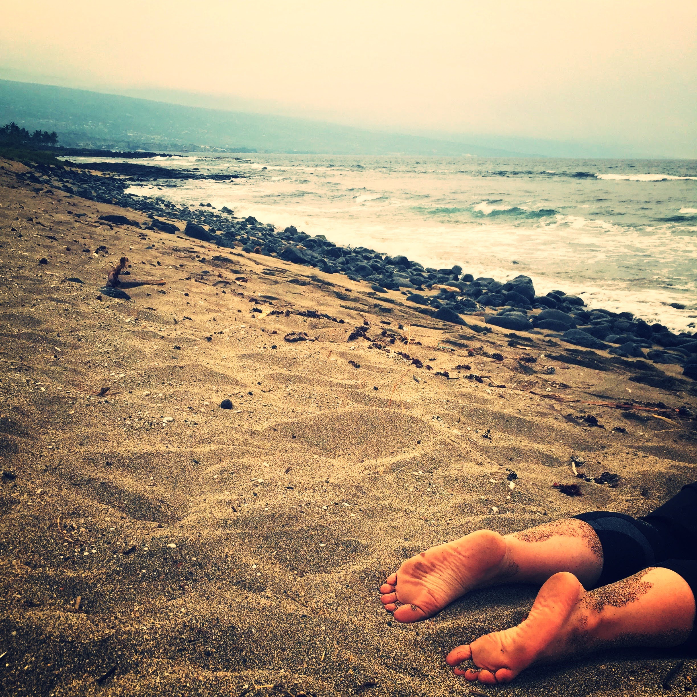   death's a beach # deaddenah , 2016  Old Airport Beach, Kailua-Kona 