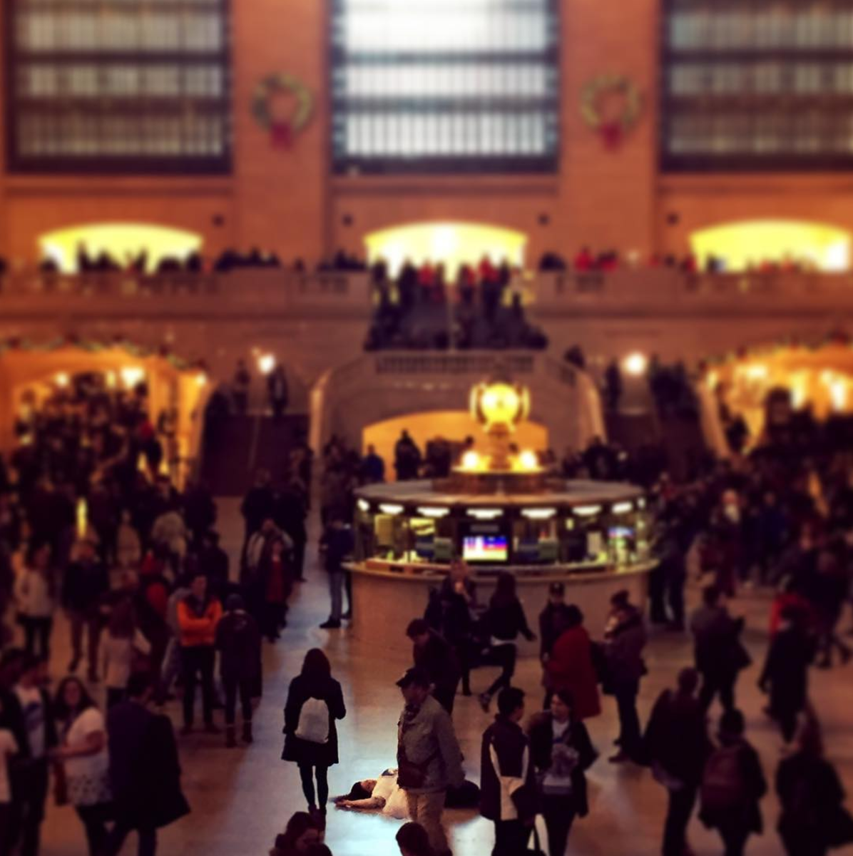 # deaddenah commutes , 2016 Grand Central Station, NYC