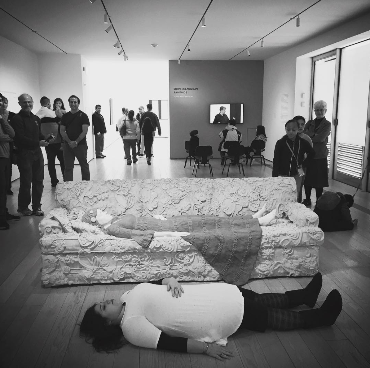 # deaddenah #asaperformanceartist , 2017 LACMA, Los Angeles