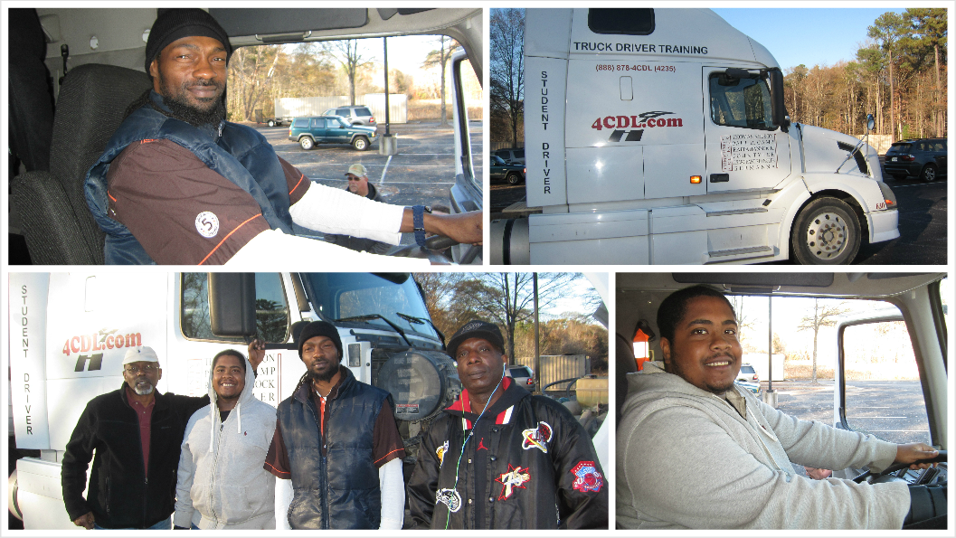   Students getting acquainted with their   #CDL   training truck.   #4CDL     #PIVA     #TruckTuesday  