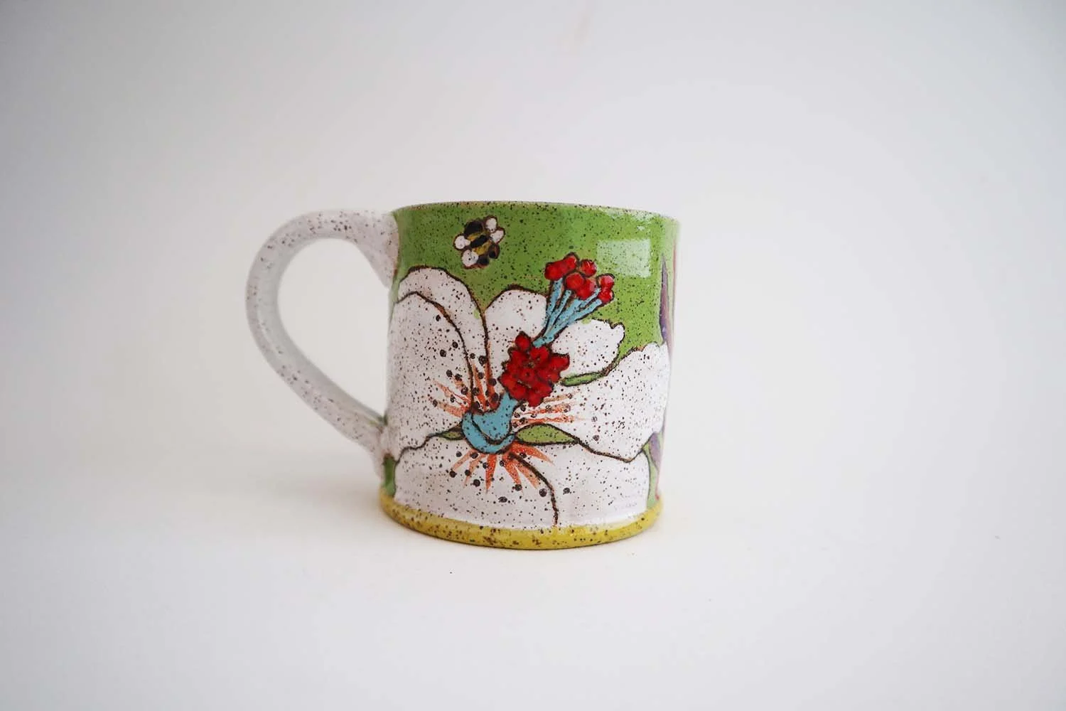 Spring Flower Small Mug (green)