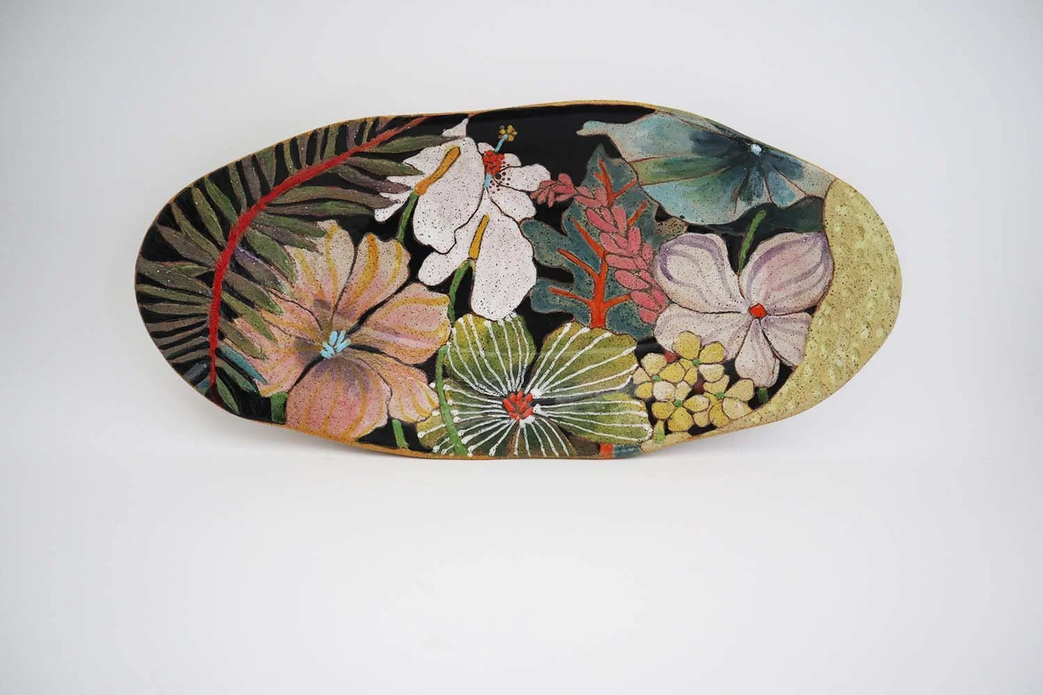 Jungle Small Long Oval Platter