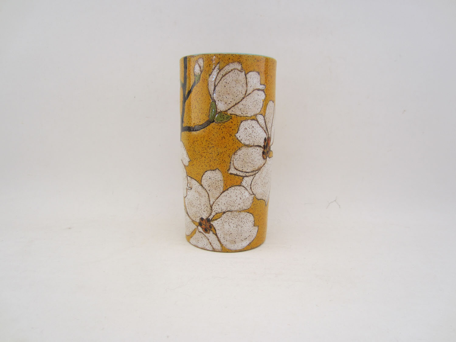 Magnolia Flower Tumbler (Yellow)