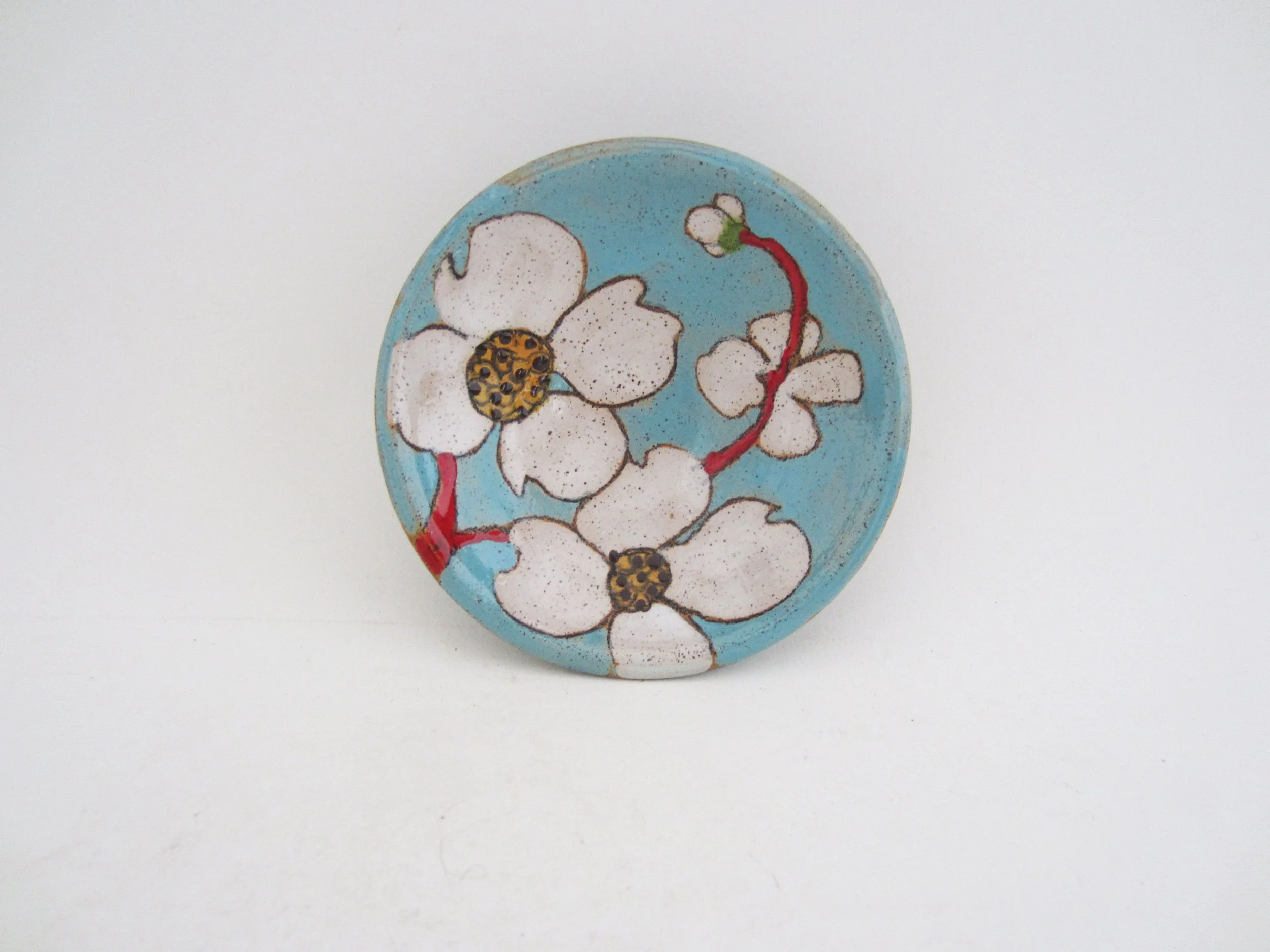 Dogwood Salt Dish Tiffany (blue)