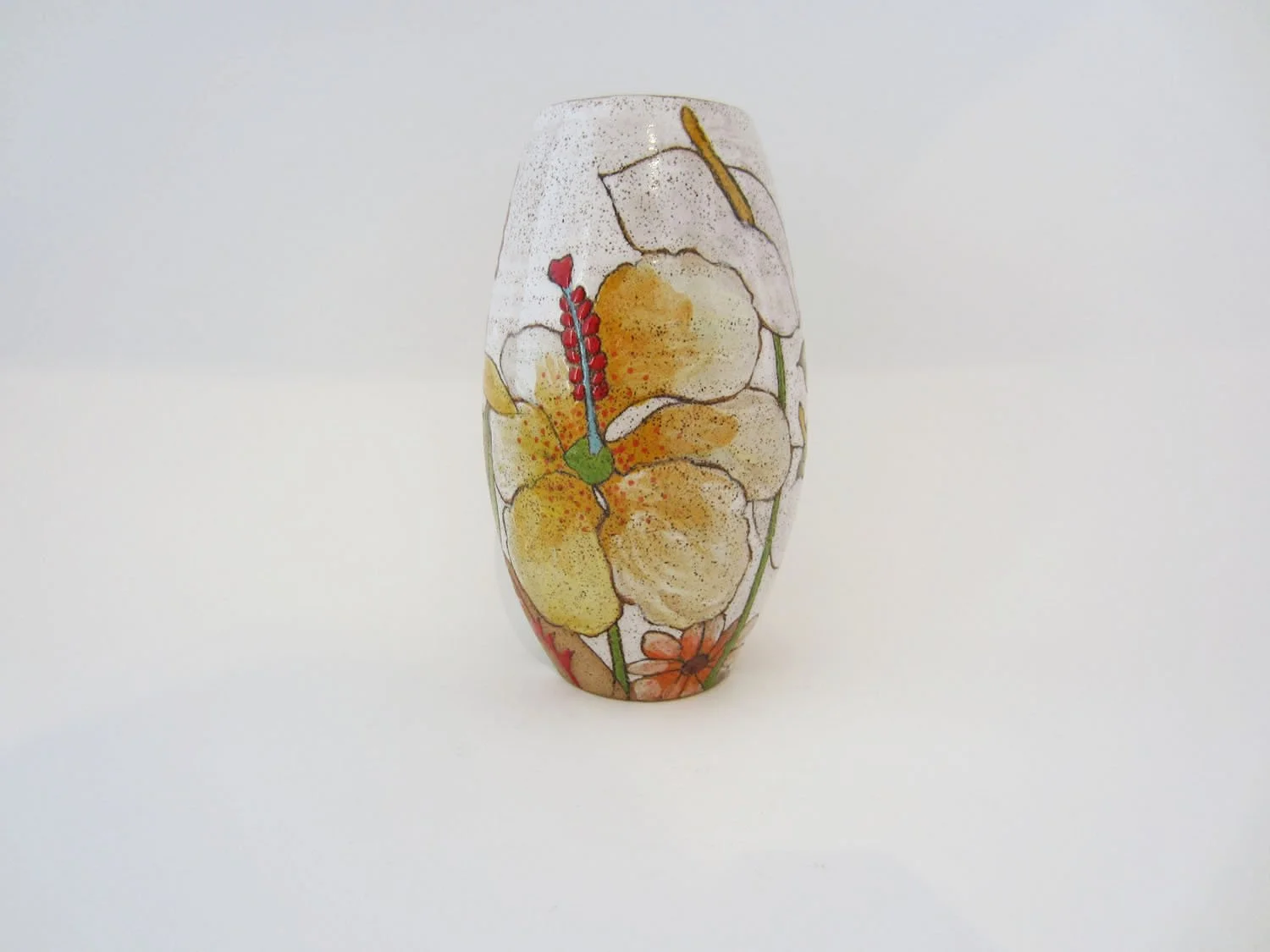 Flowers & Pigment Small Bullet Vase - Made to Order — three wheel studio
