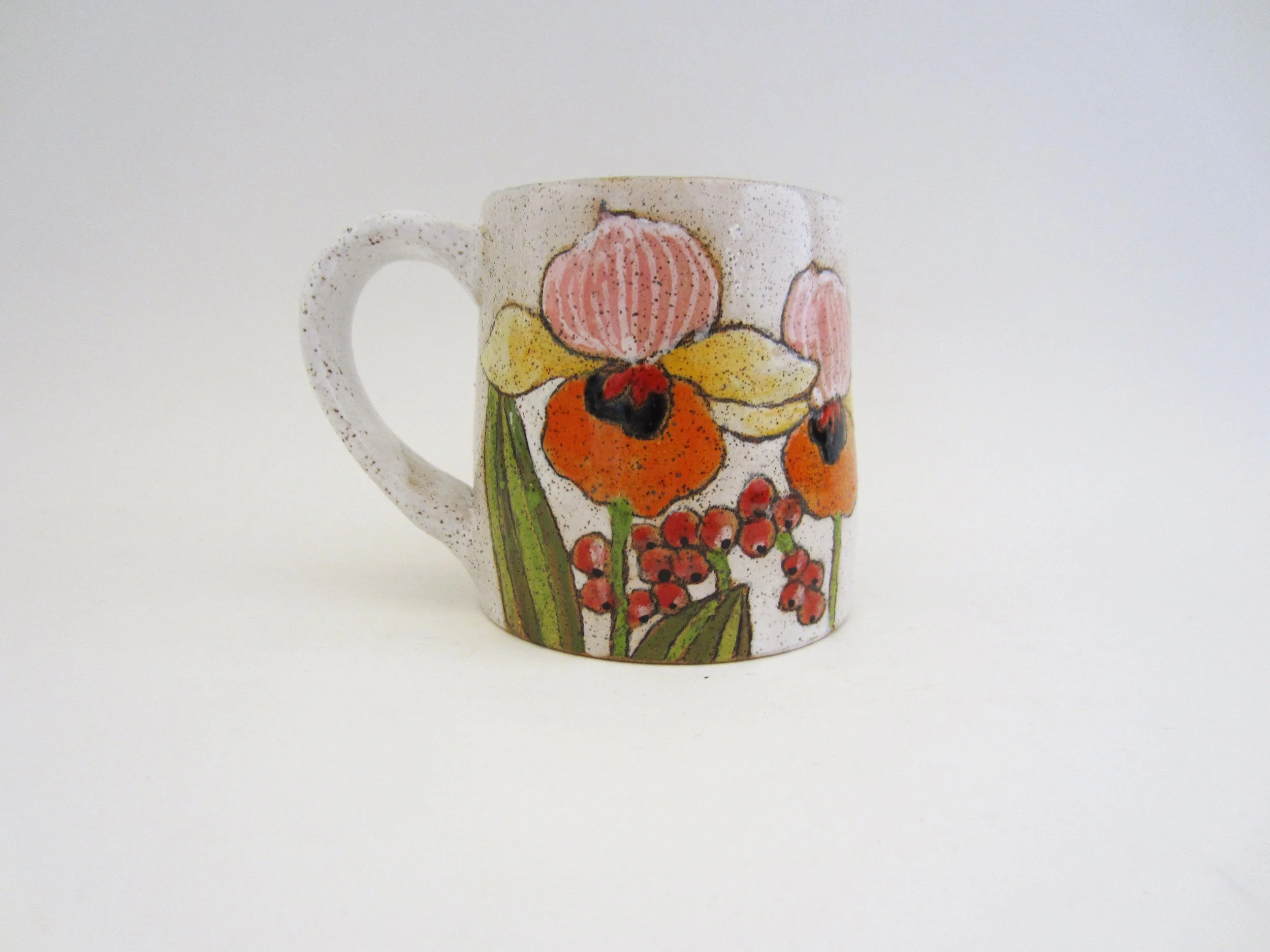 Flowers and Pigment Small Mug