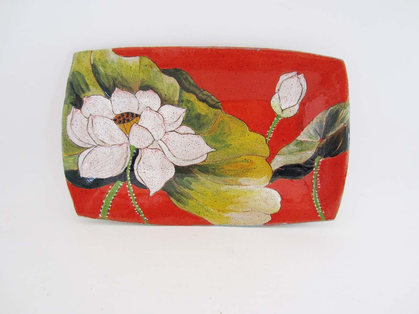 Lotus Medium Rectangle (red)