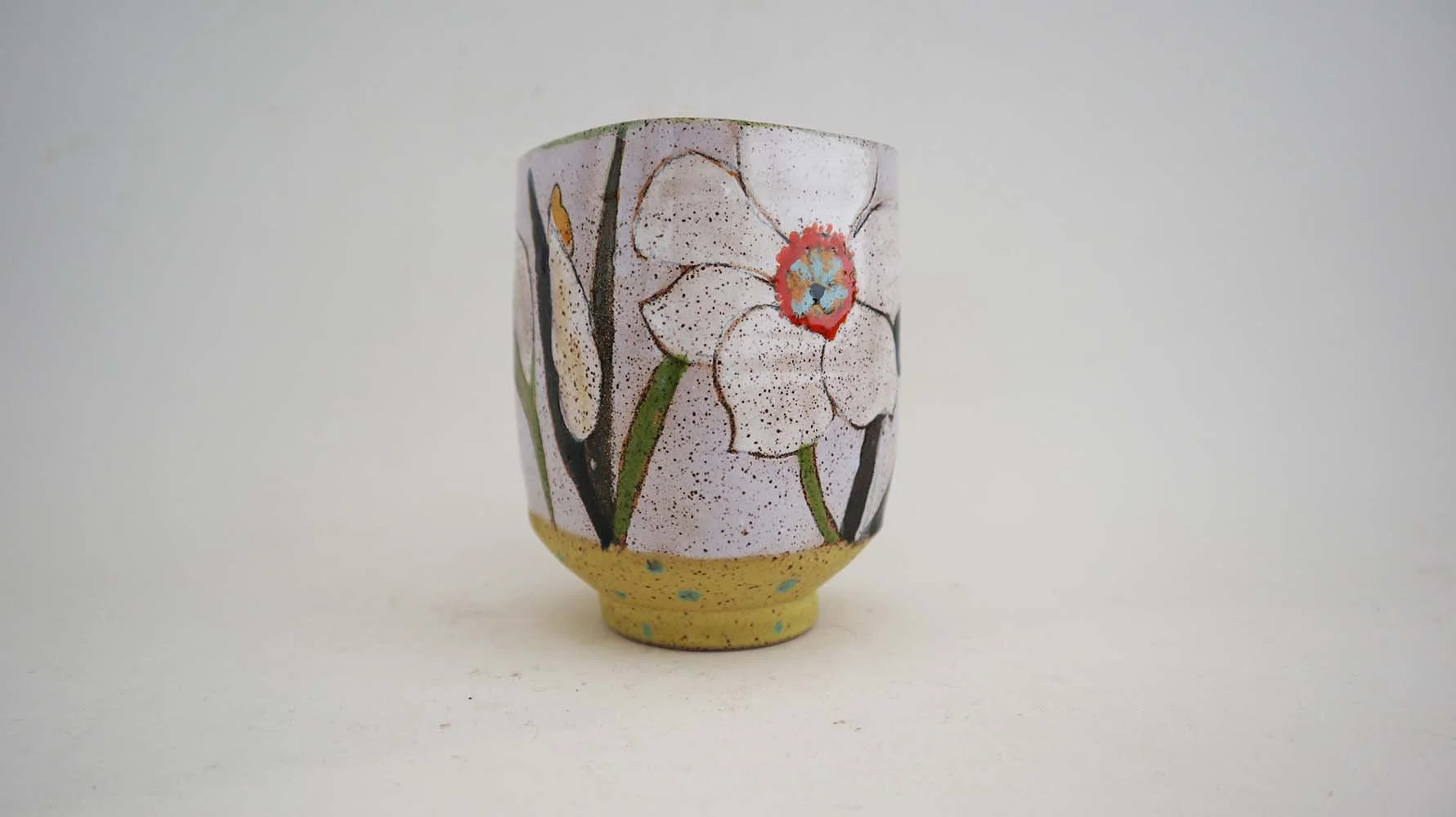 Spring Flowrers Farmers Cup (light purple)