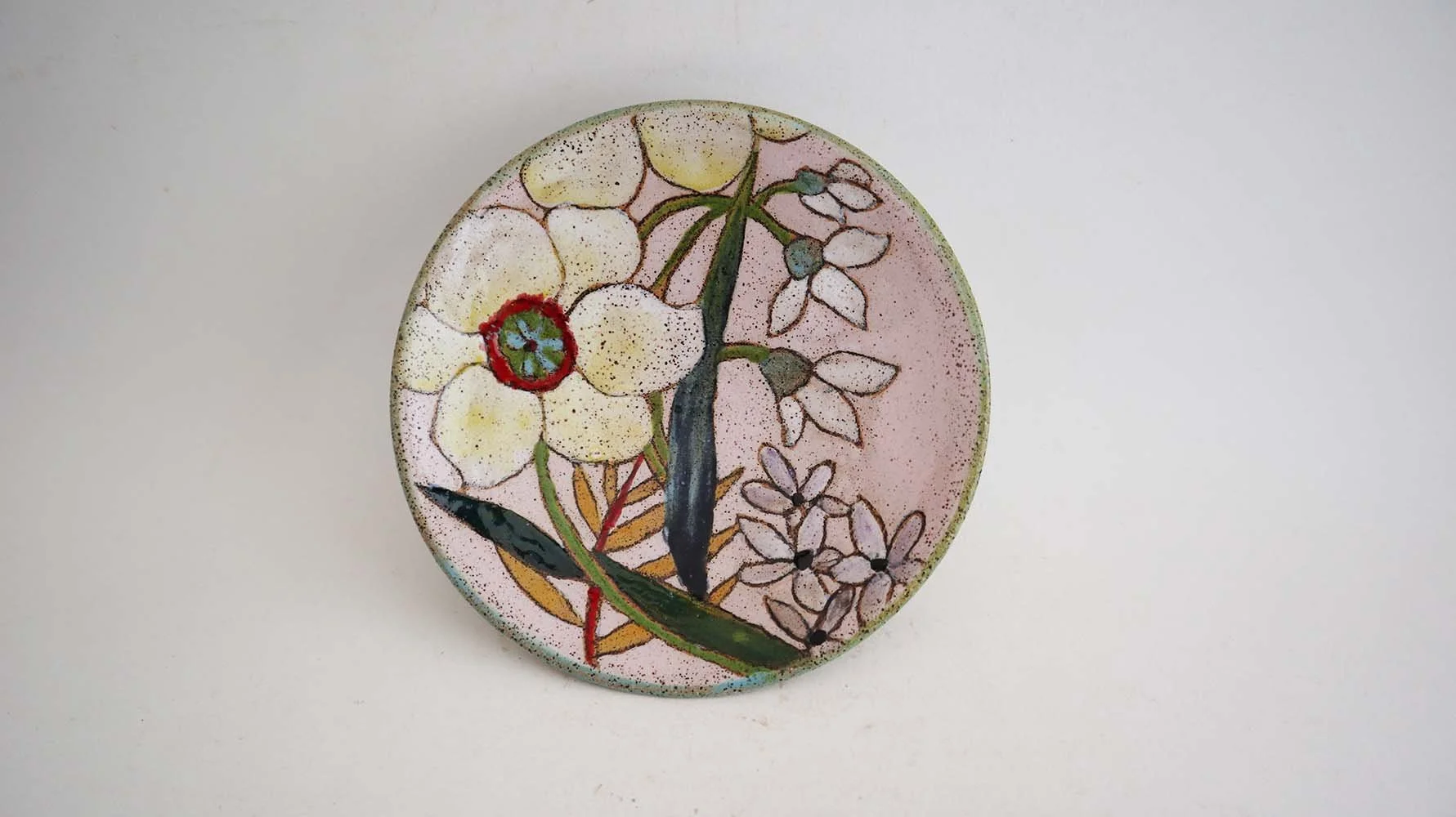 Spring Flowers Condiment Bowl (light pink)