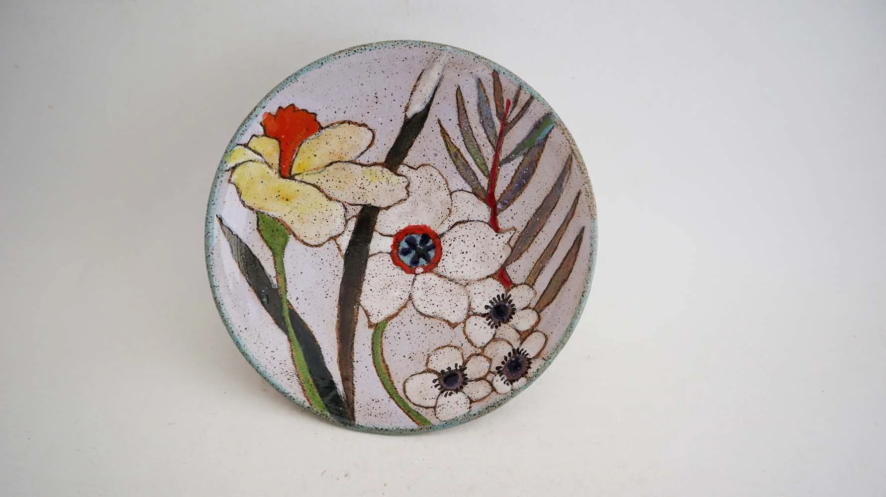 Spring Flowers Condiment Bowl (light purple)