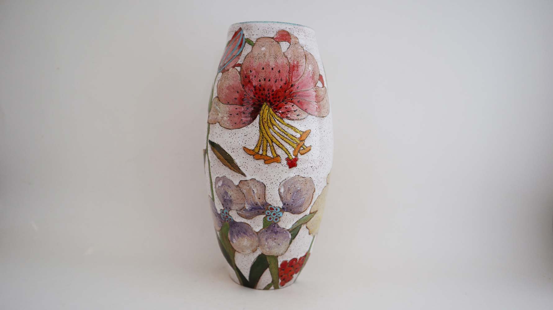 Midnight Garden Vase