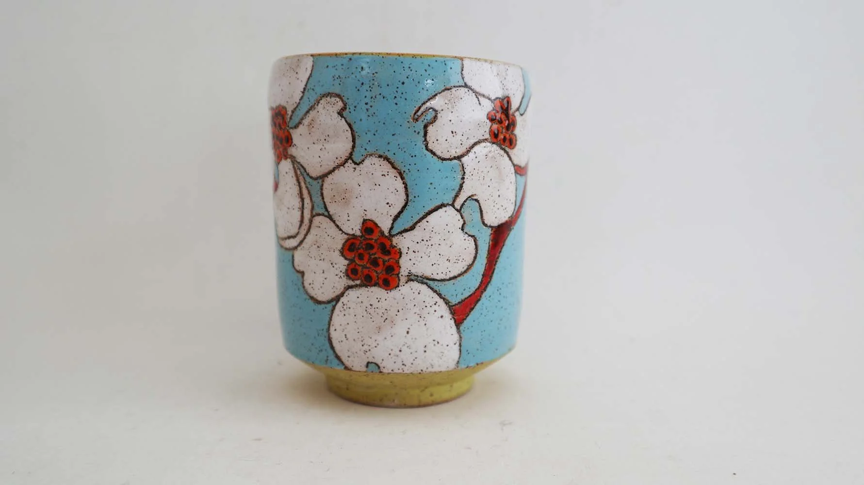 Dogwood Square Cup (tiffany blue)