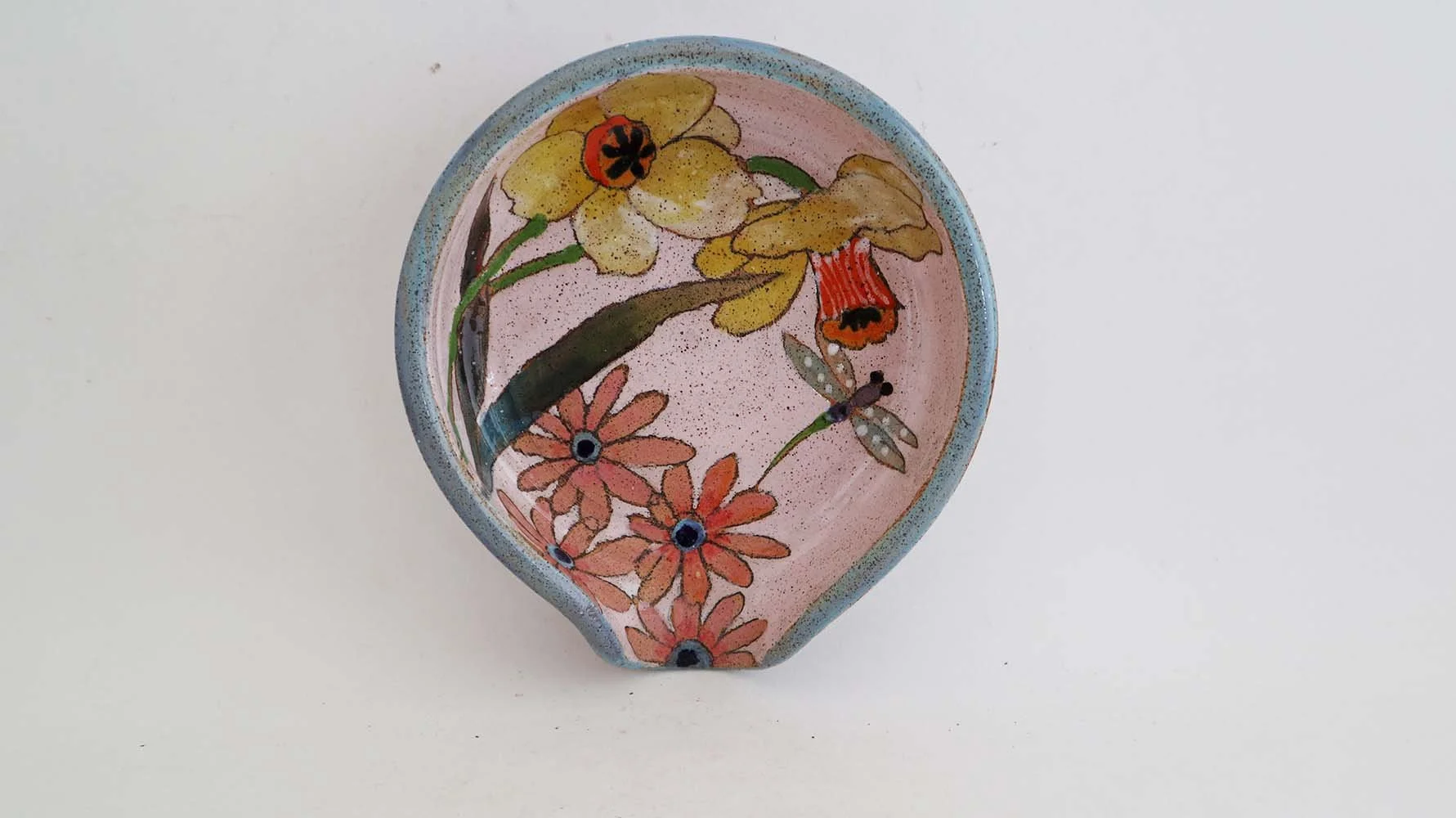 Spring Flower Spoon Rest (light pink)