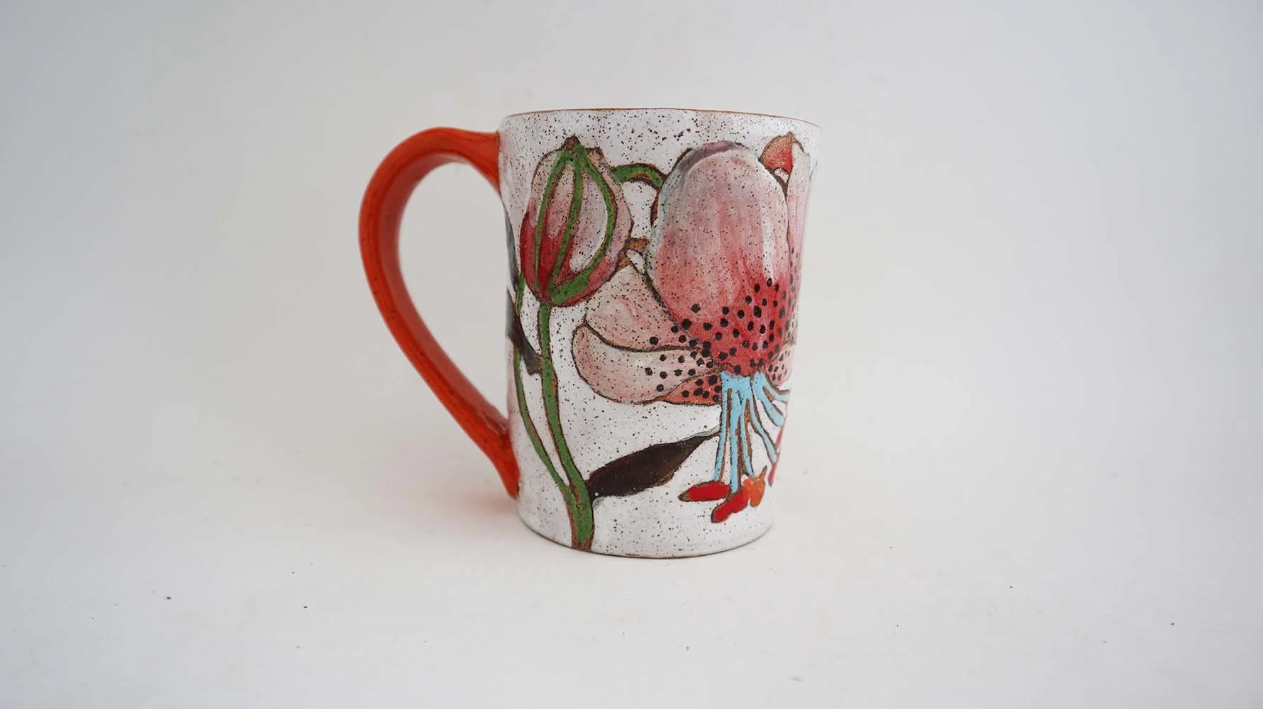 Flowers and Pigment Mug - IN STOCK