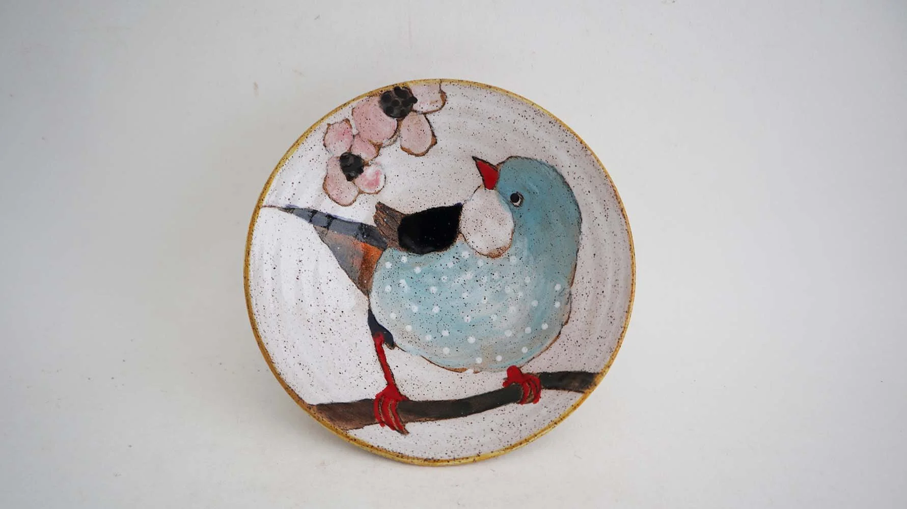 Flowers, Birds, and Berries Condiment Bowl