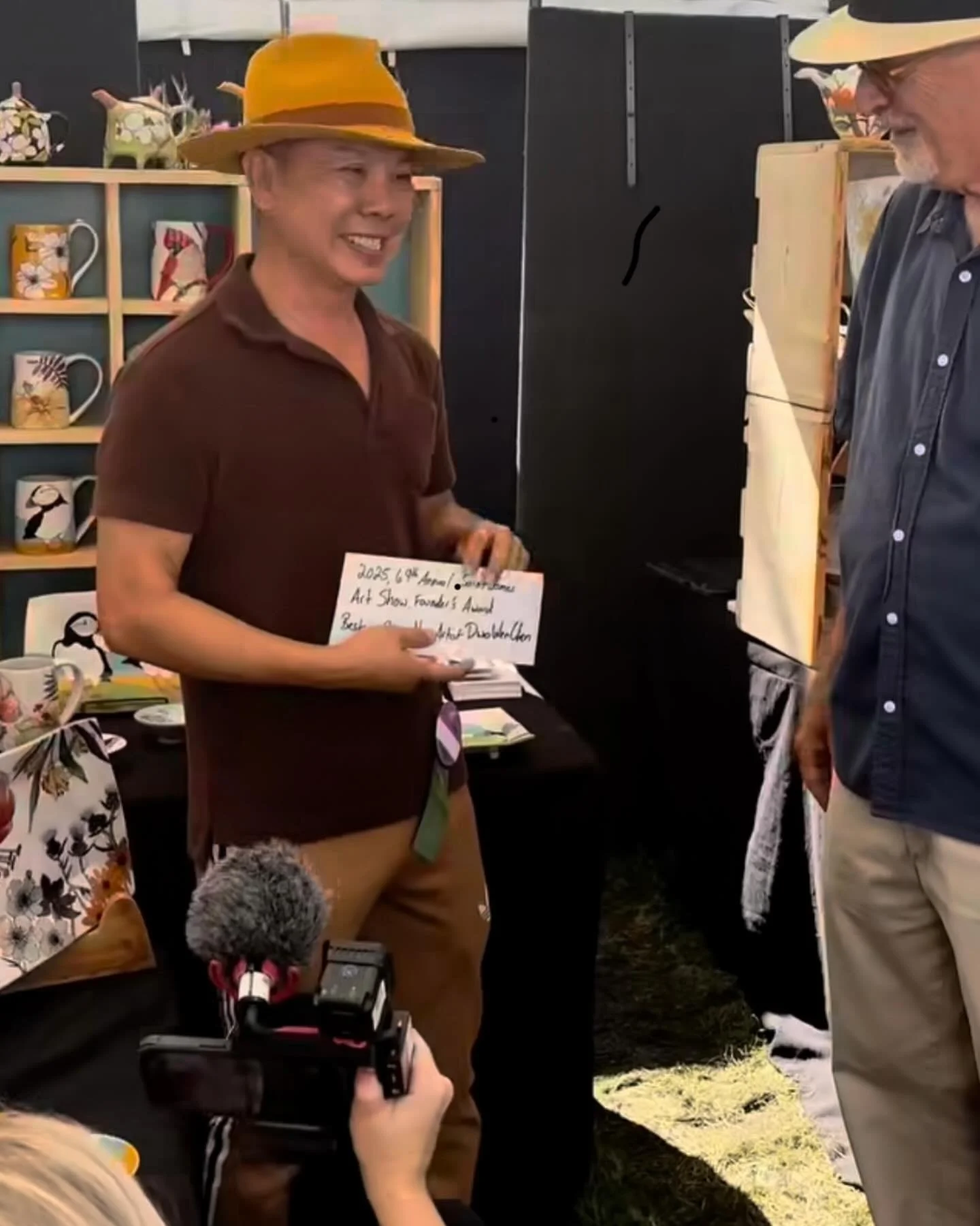 A heartfelt thank-you to the St.James Court Art Show team for putting on such a wonderful event.  Im deeply honored to have received Best in Show! It was a joy to share my work among so many talented artists and kind visitors. @stjamescourtartshow #A