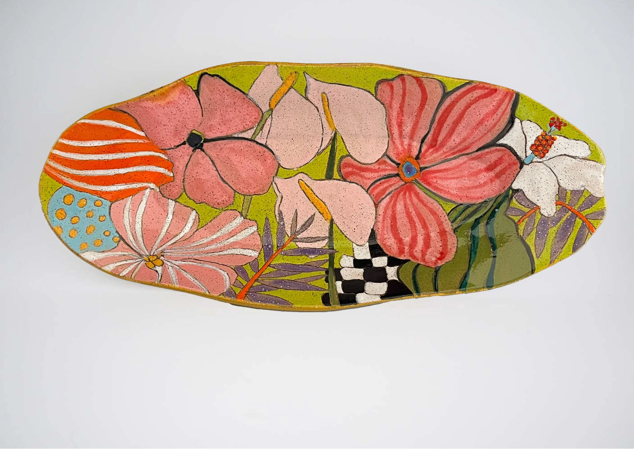 Jungle Small Long Oval Platter
