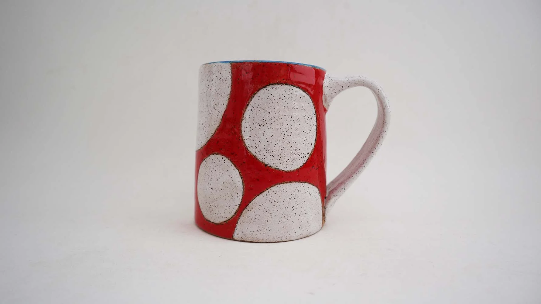 Orbit Mug (red/white handle)