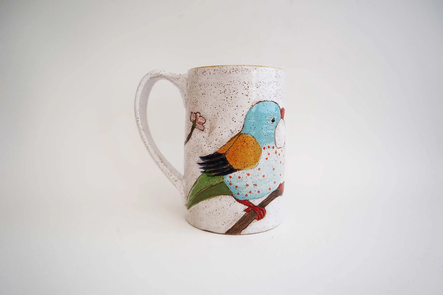 Flowers, Birds, and Berries Mug