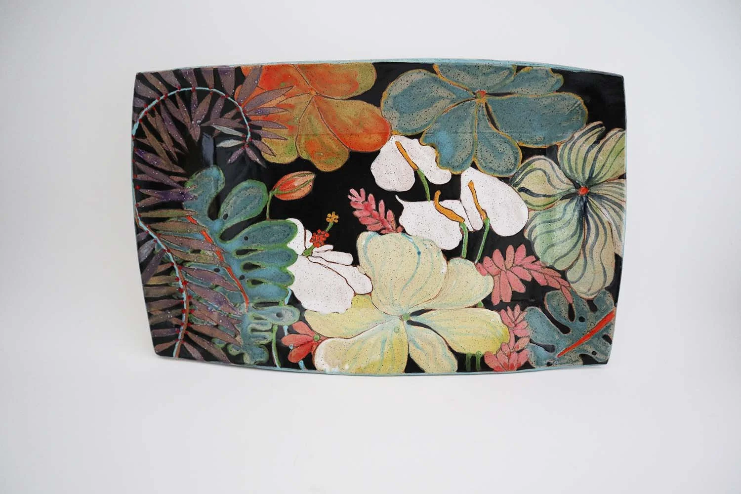 Jungle Large Rectangle Tray