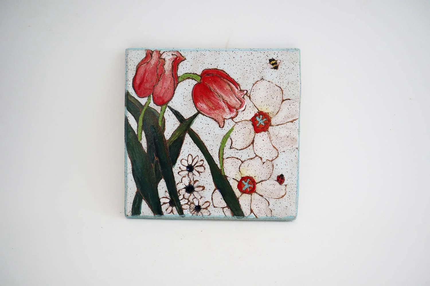 Flowers and Pigment (light blue)