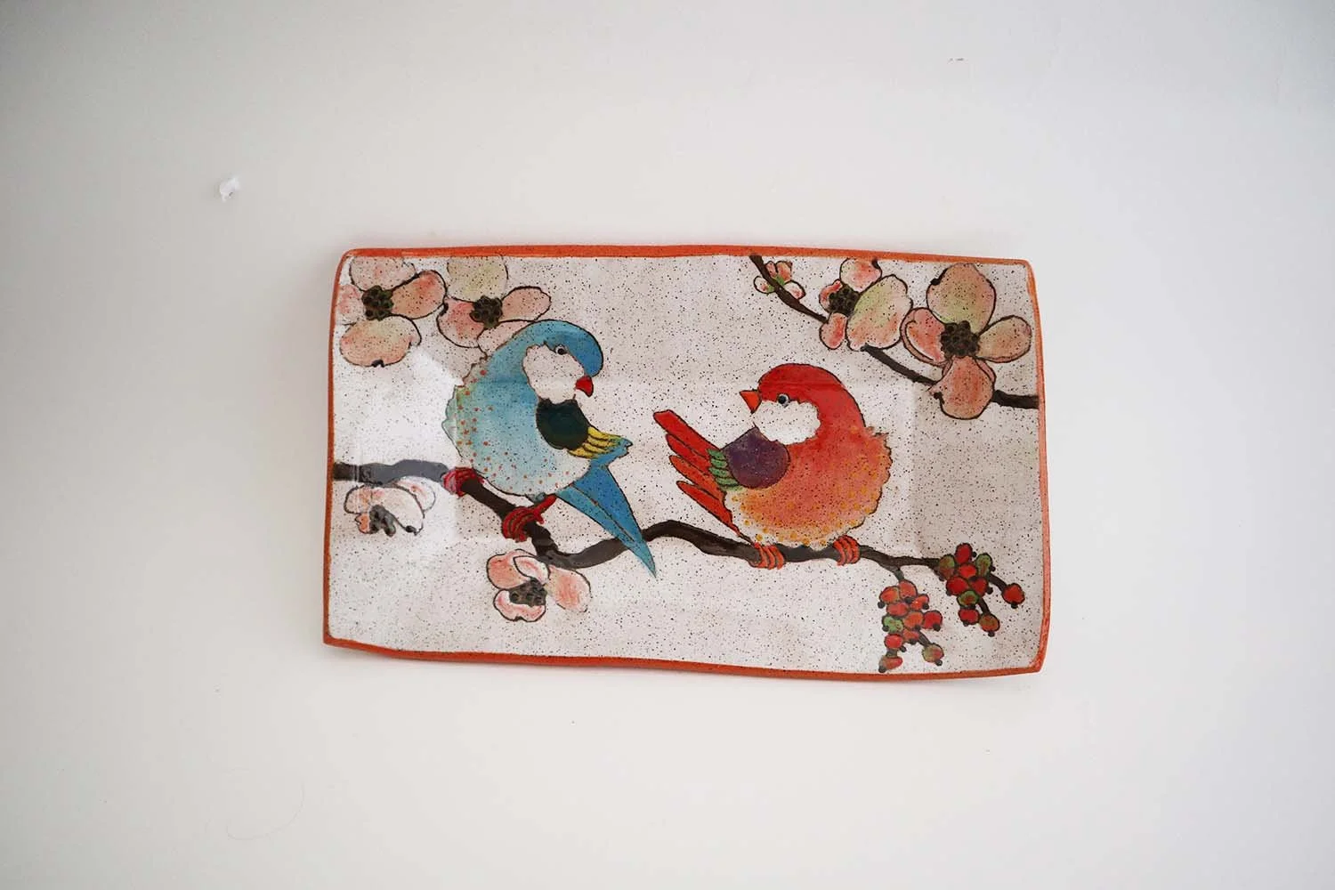 Flowers, Birds, and Berries Small Rectangle