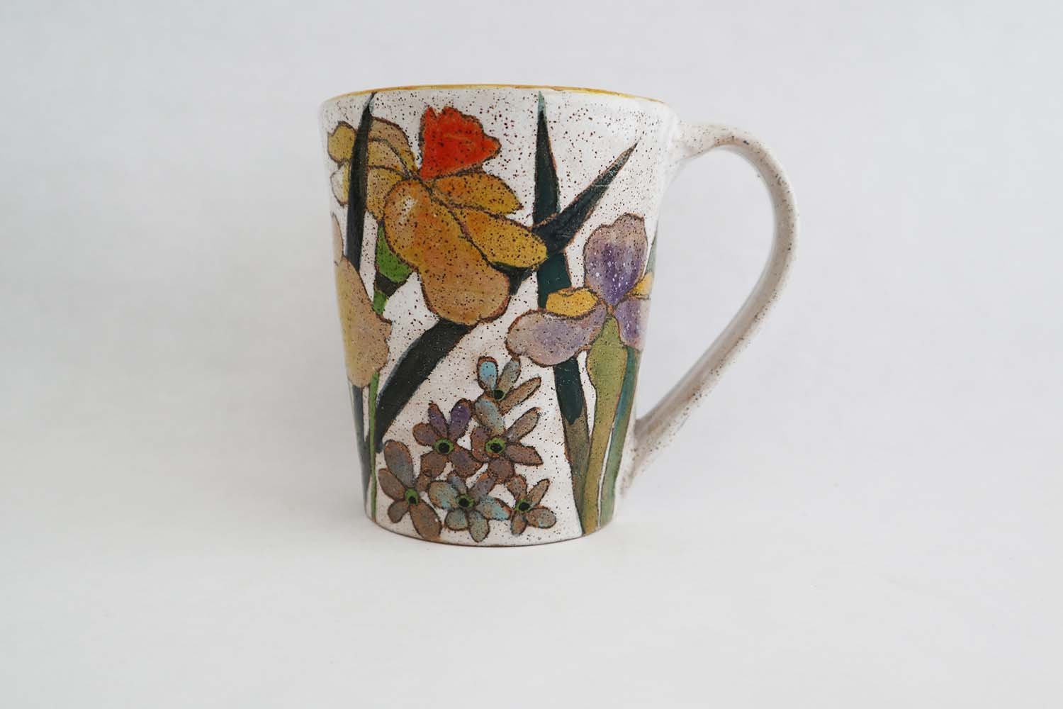 Spring Flower Mug (white) - IN STOCK