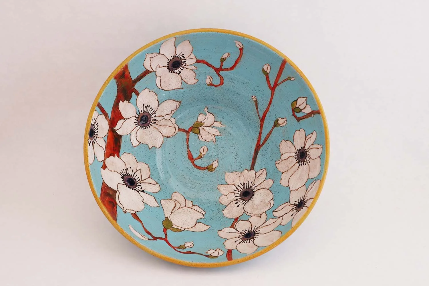 Magnolia Medium Serving Bowl (tiffany blue)