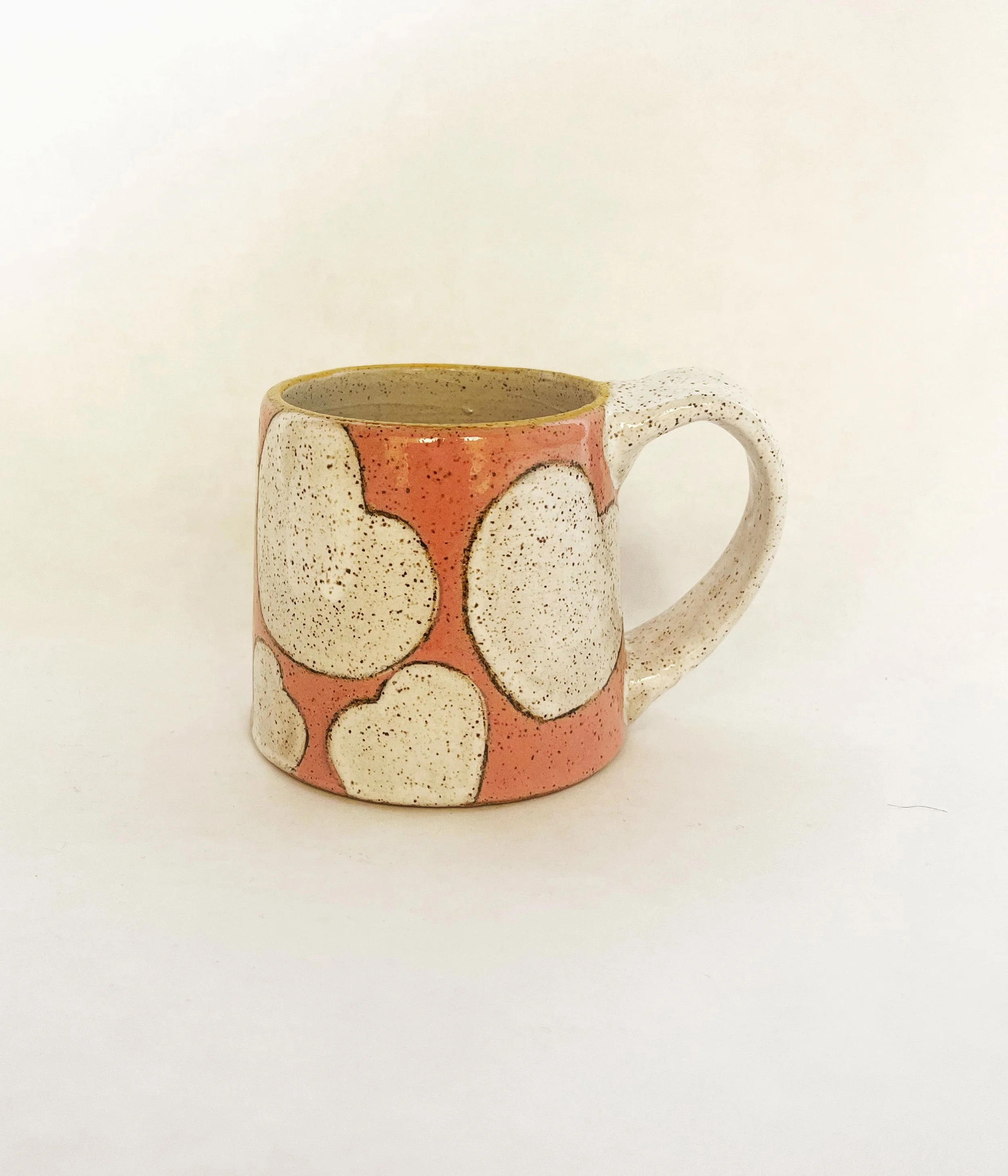 Heart Small Mug (pink) - IN STOCK