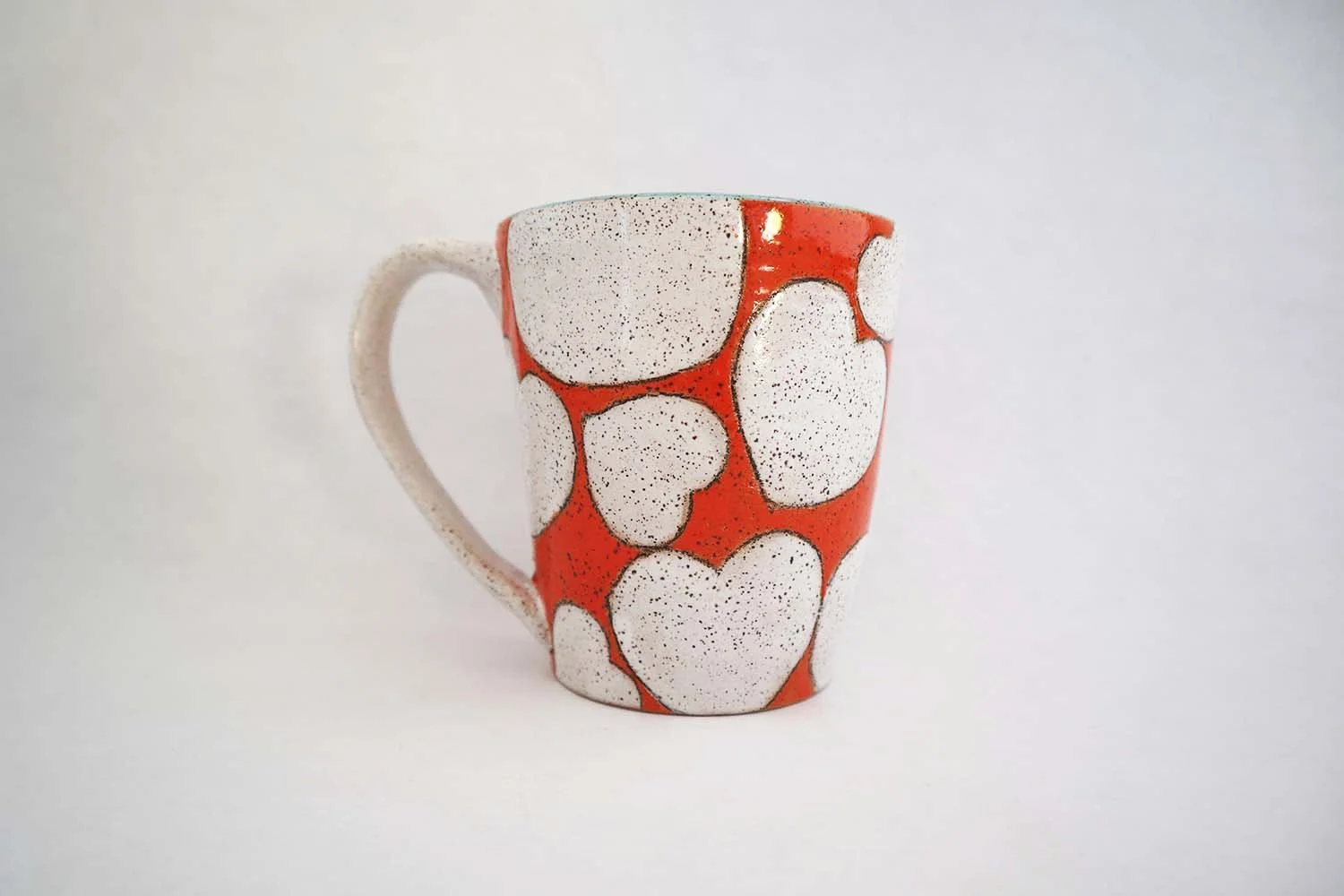Heart Mug (orange)