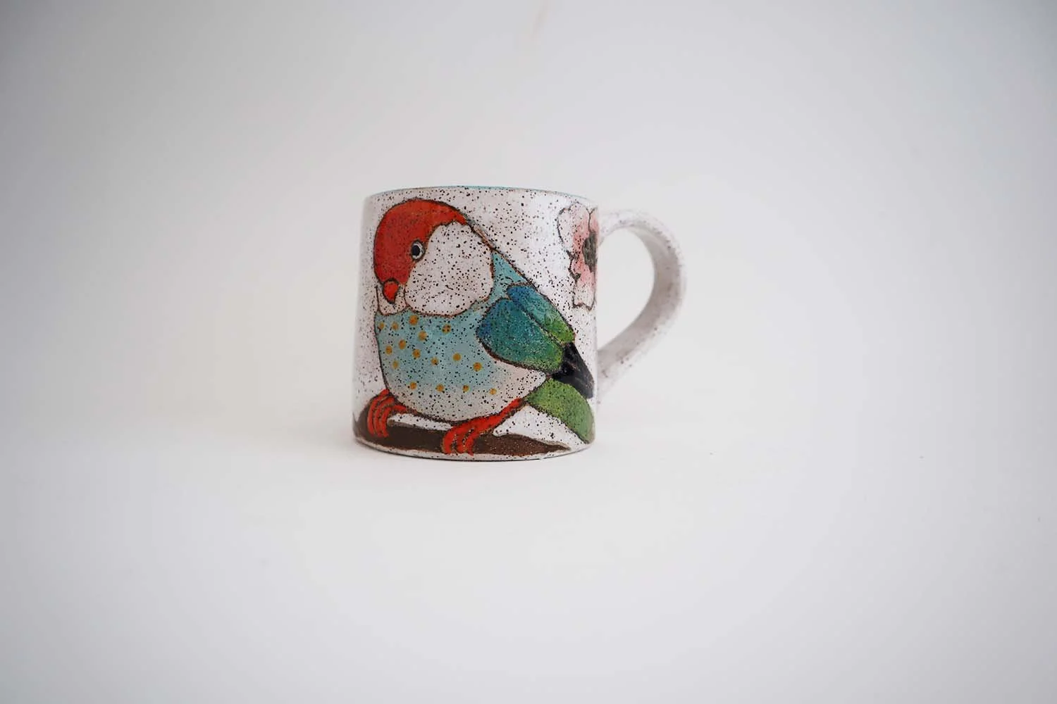 Flowers, Birds, and Berries Small Mug