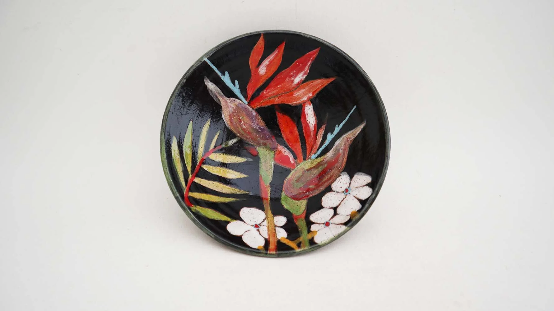 Midnight Garden Condiment Bowl