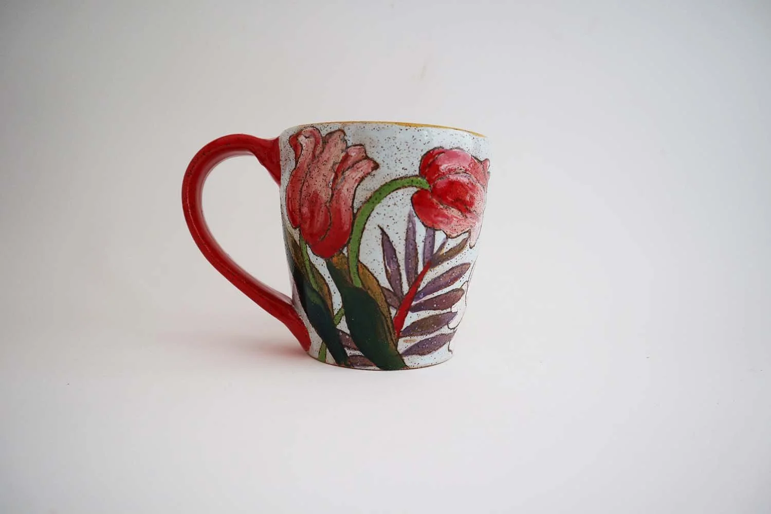 Spring Flower Mug (light blue) - IN STOCK