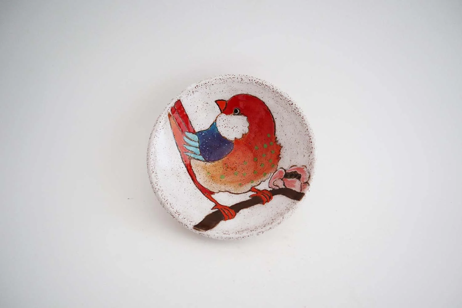 Flowers, Birds, and Berries Salt Dish