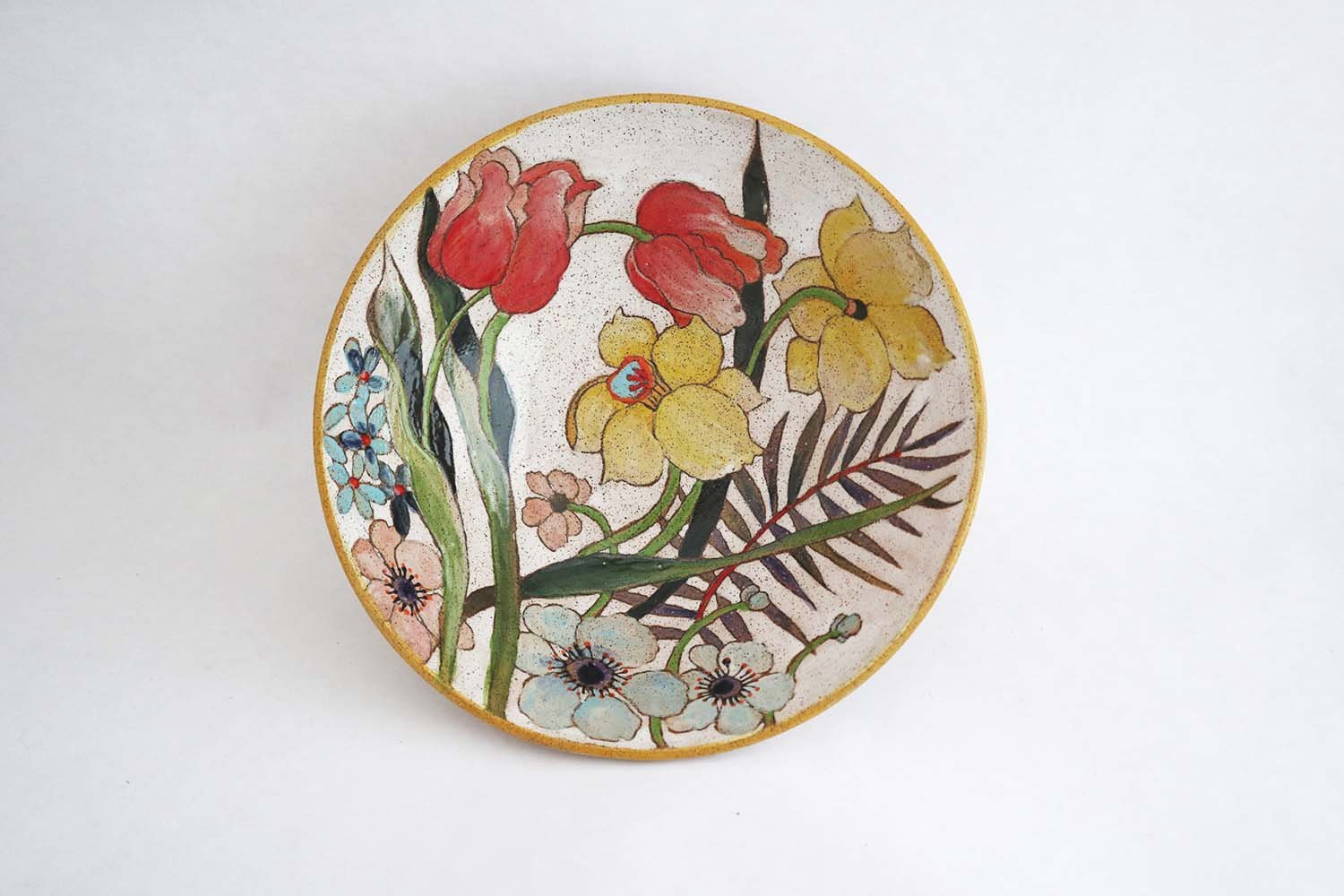 Spring Flower Medium Serving Bowl