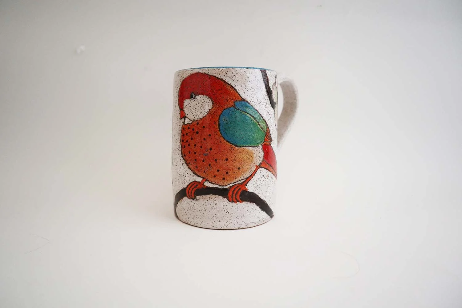 Flowers, Birds, and Berries Mug