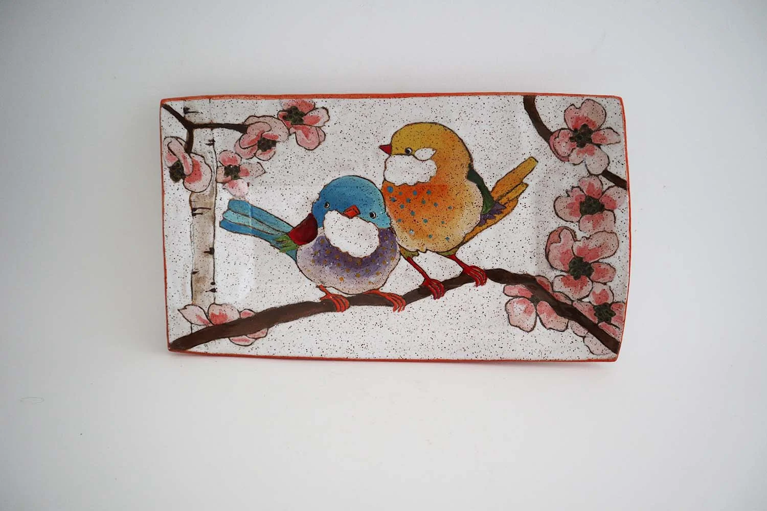 Flowers, Birds, and Berries Small Rectangle