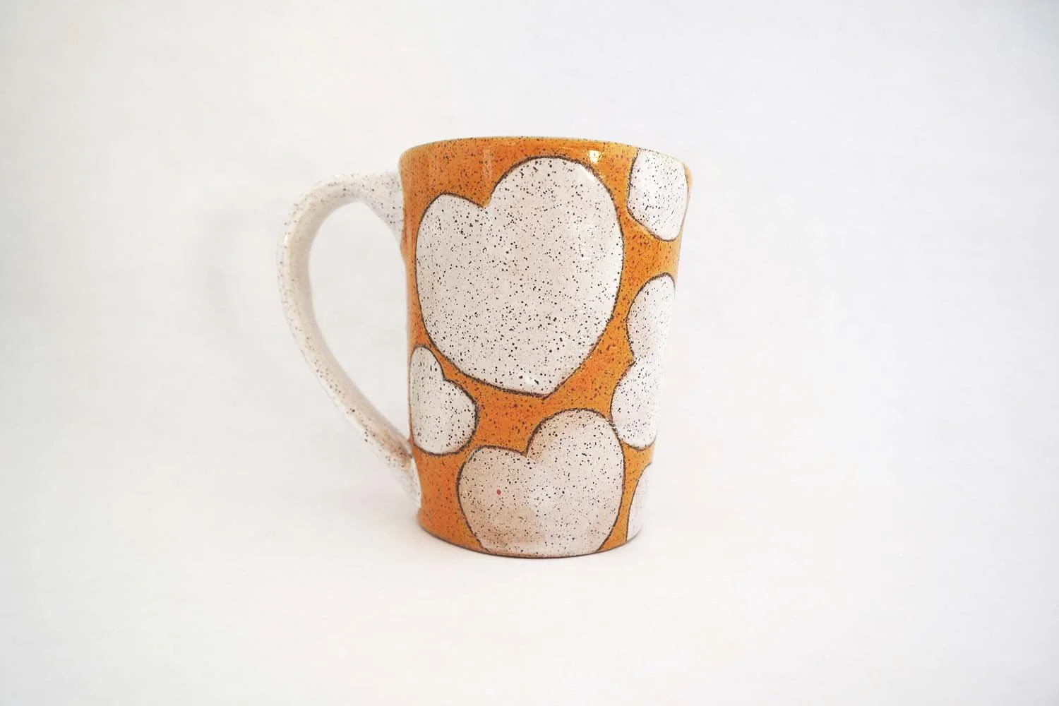 Heart Mug (yellow)
