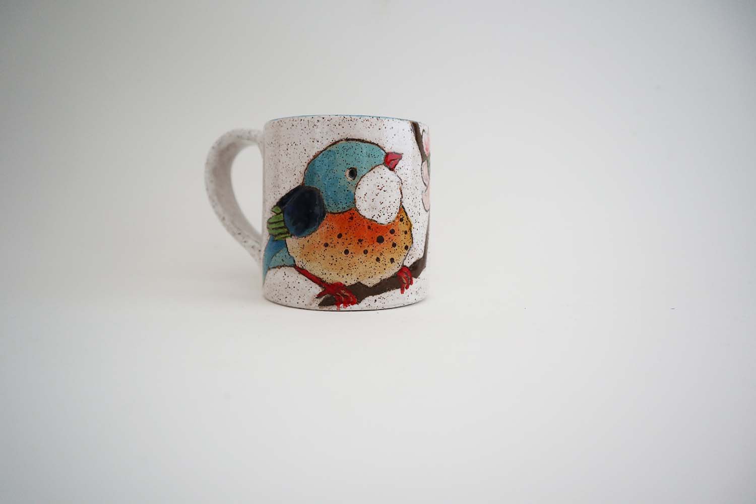 Flowers, Birds, and Berries Small Mug